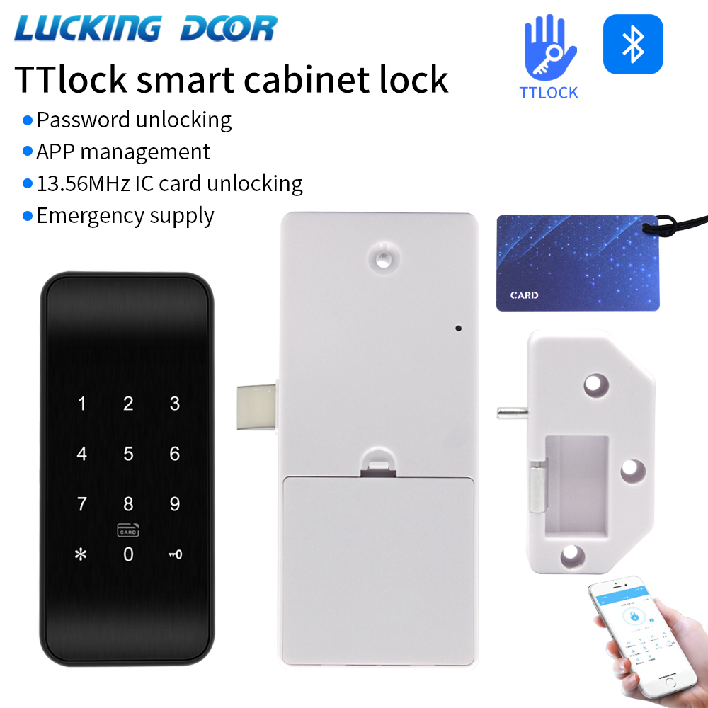 Furniture Hardware Suppliers - TTLOCK 13.56Mhz Parmak İzi Çekmece Kilidi