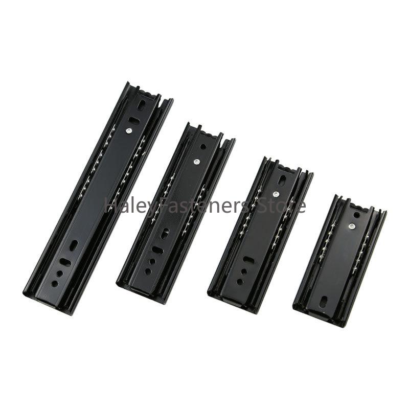 Drawer Slide Pair - Mini kısa çekmece kızakları tam uzatma