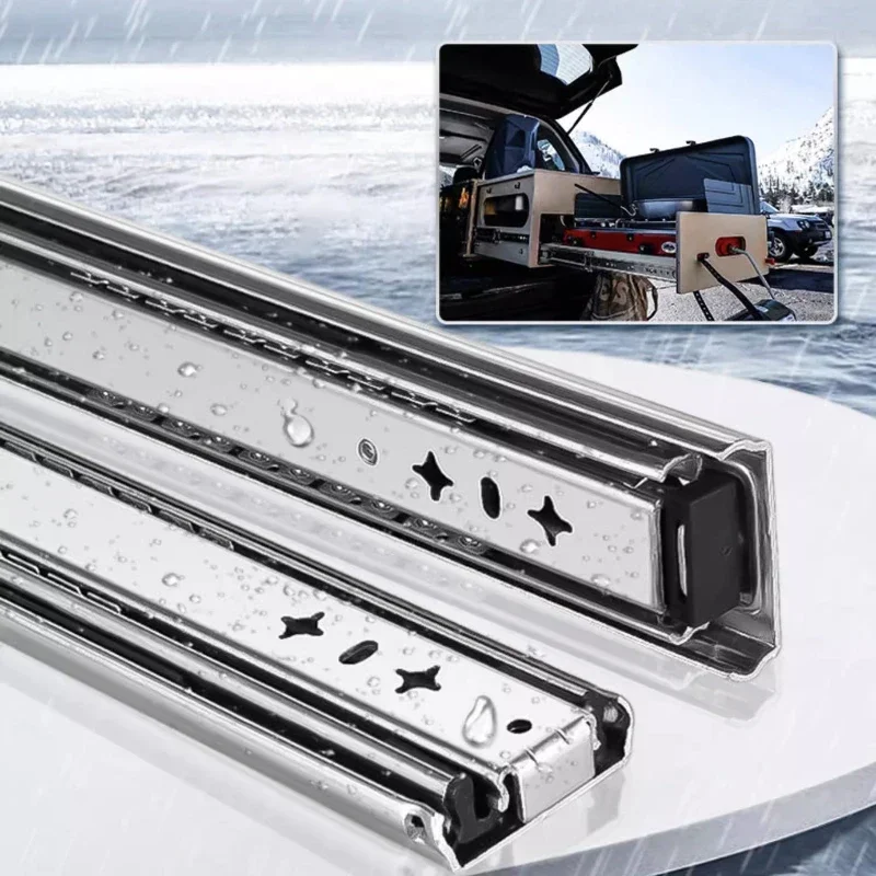 1 Çift 53mm Ağır Hizmet Tipi Ç - Drawer Slide Pair incelemesi ve fiyatı