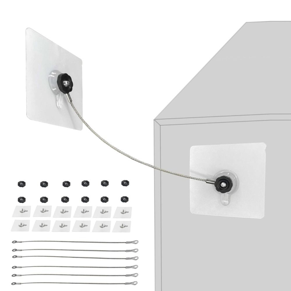 6'lı Paket Devrilme Önleyici M - Furniture Hardware Suppliers incelemesi ve fiyatı