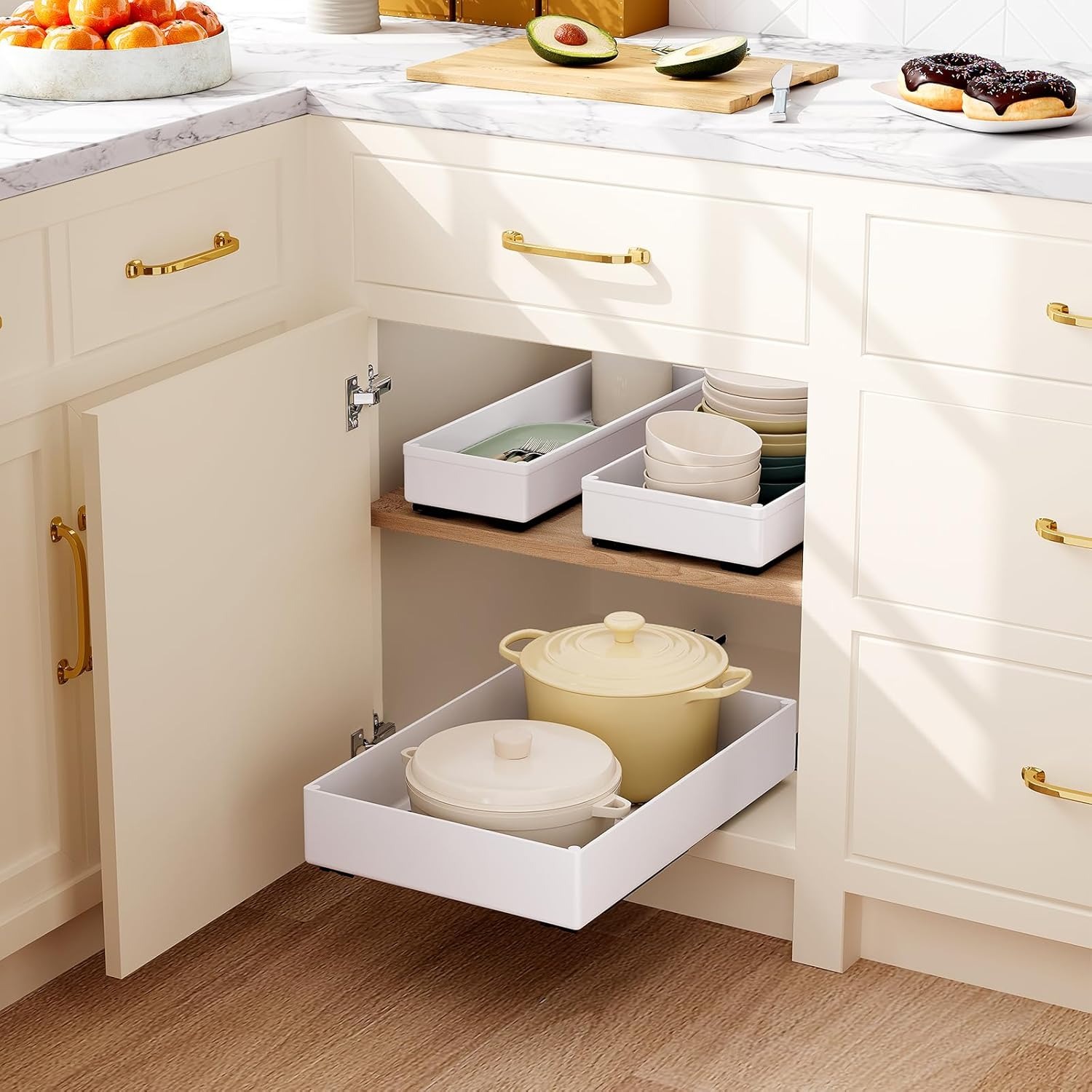 1-2 adet Mutfak Düzenleyici Çe - Drawer Slide Pair incelemesi ve fiyatı