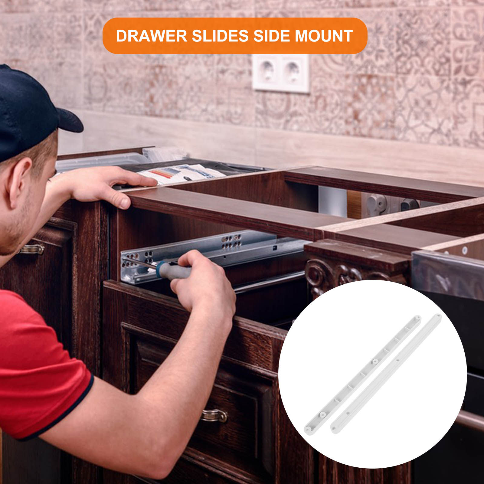 2 adet plastik çekmece kızakla - Drawer Slide Pair incelemesi ve fiyatı