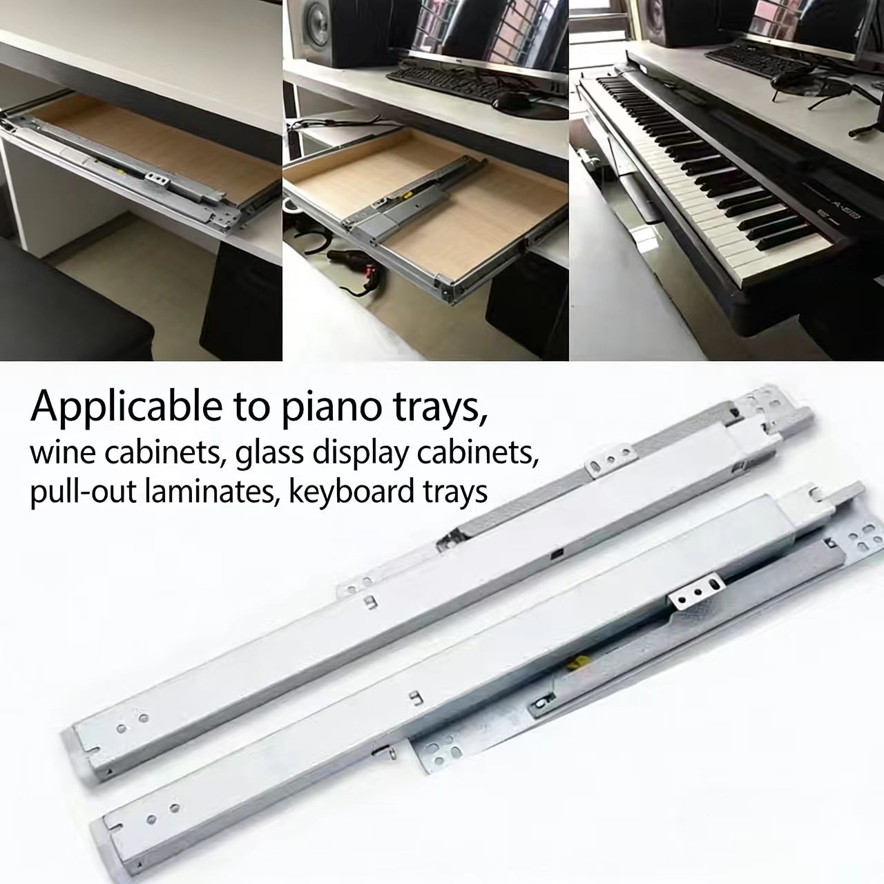 1 çift Mücevher dolabı tütün c - Drawer Slide Pair incelemesi ve fiyatı