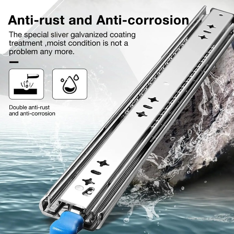 1 Çift Ağır Hizmet Tipi Kilitl - Drawer Slide Pair incelemesi ve fiyatı